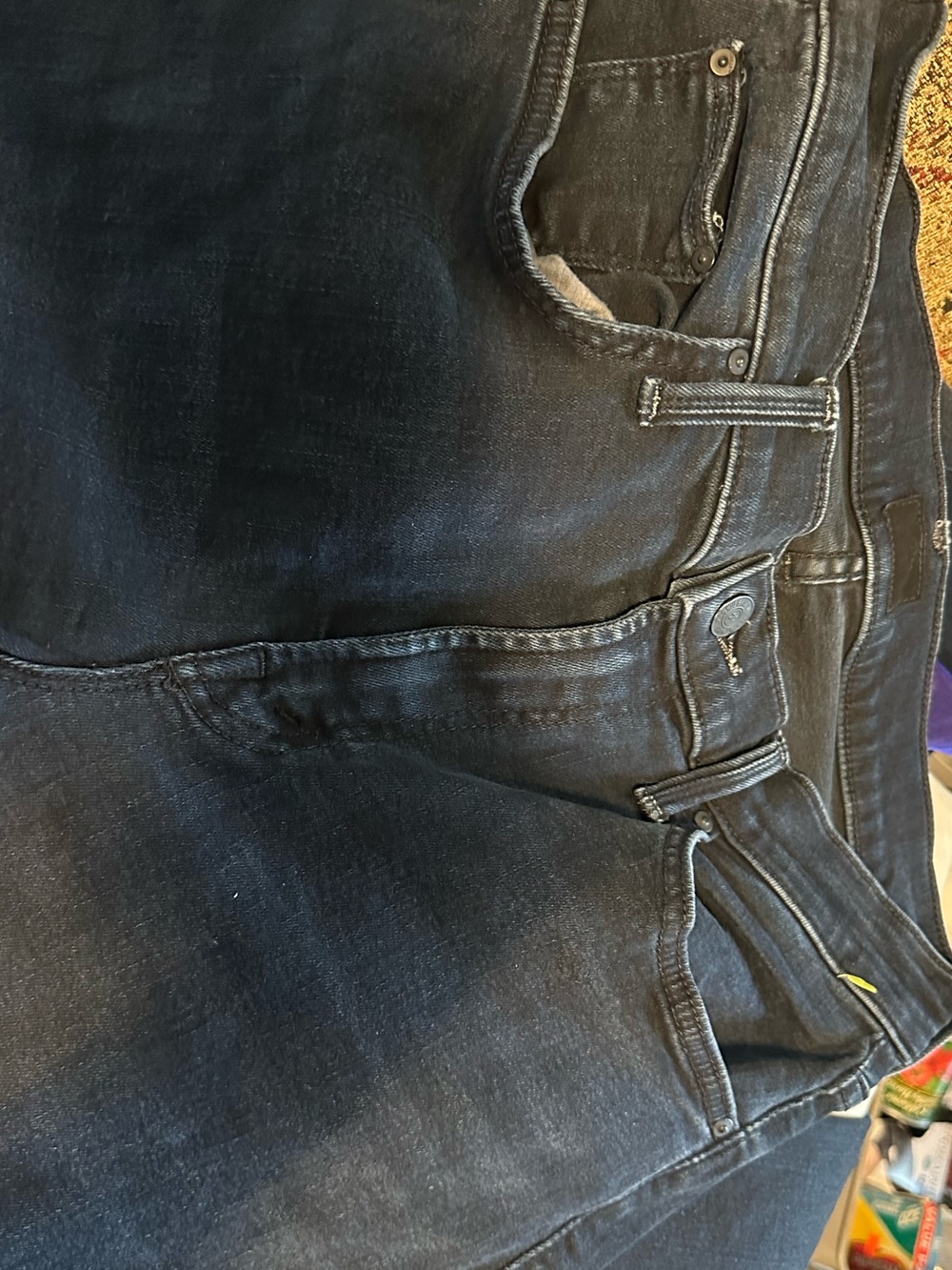 MOTHER Men's Straight Jeans in Dark Indigo